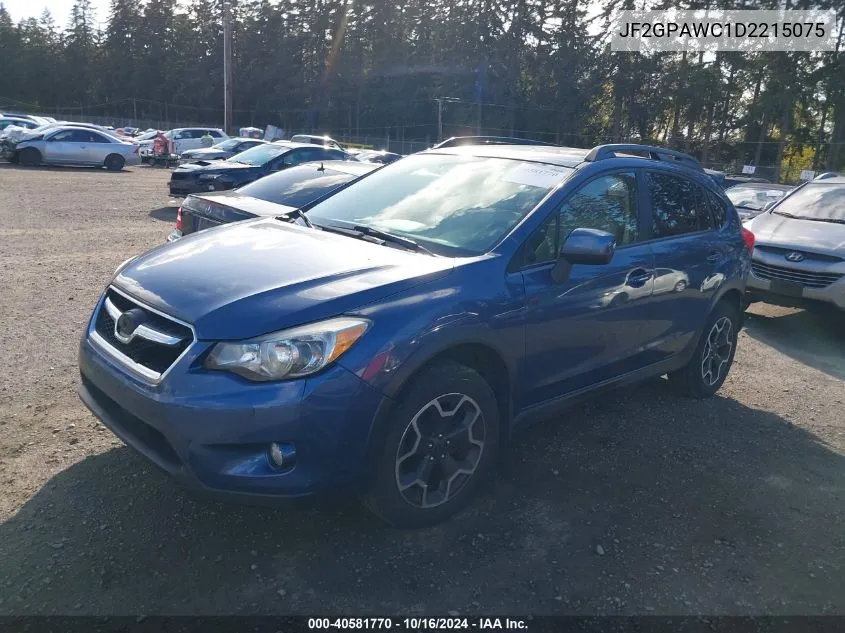 2013 Subaru Xv Crosstrek 2.0I Premium VIN: JF2GPAWC1D2215075 Lot: 40581770