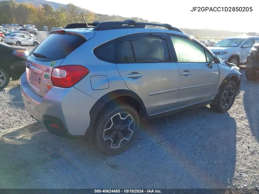 2013 Subaru Xv Crosstrek 2.0I Premium VIN: JF2GPACC1D2850205 Lot: 40624485