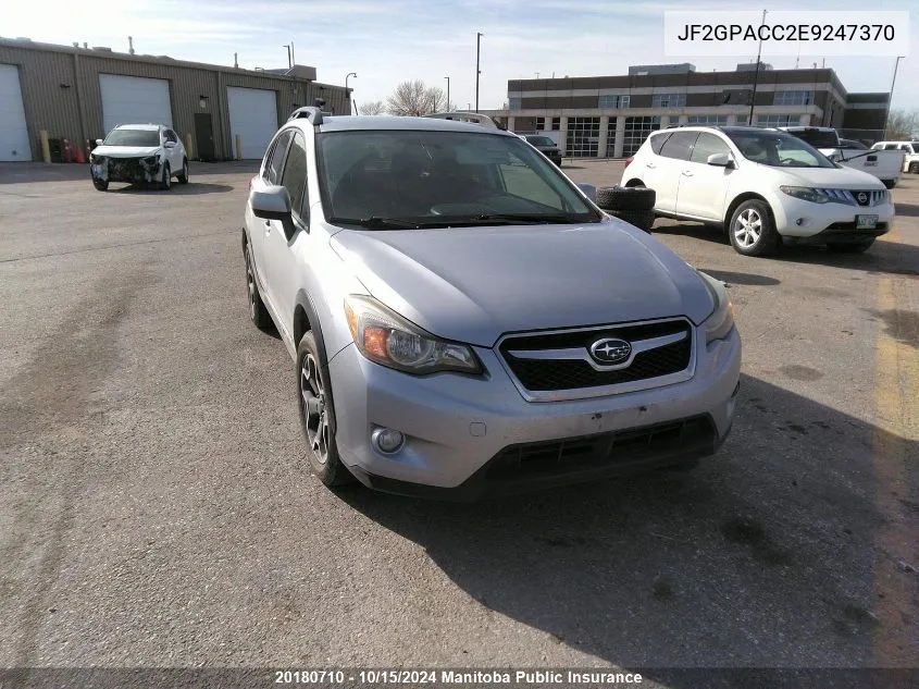 2014 Subaru Xv Crosstrek Touring VIN: JF2GPACC2E9247370 Lot: 20180710