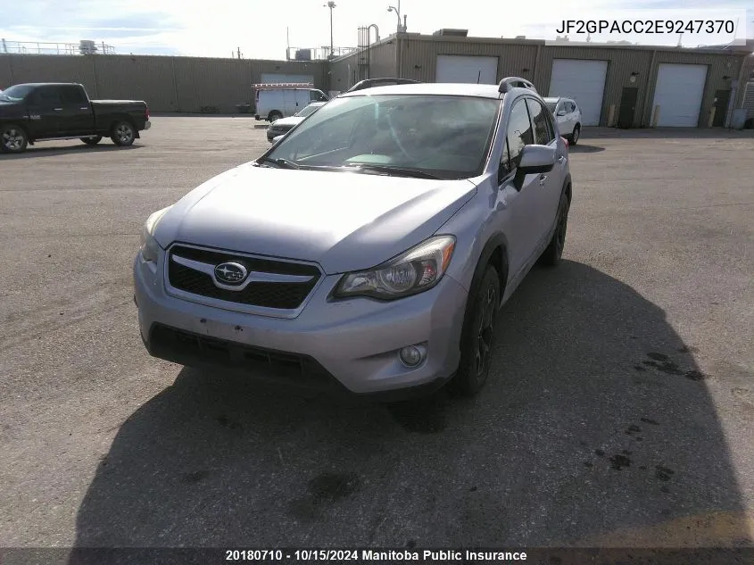 2014 Subaru Xv Crosstrek Touring VIN: JF2GPACC2E9247370 Lot: 20180710