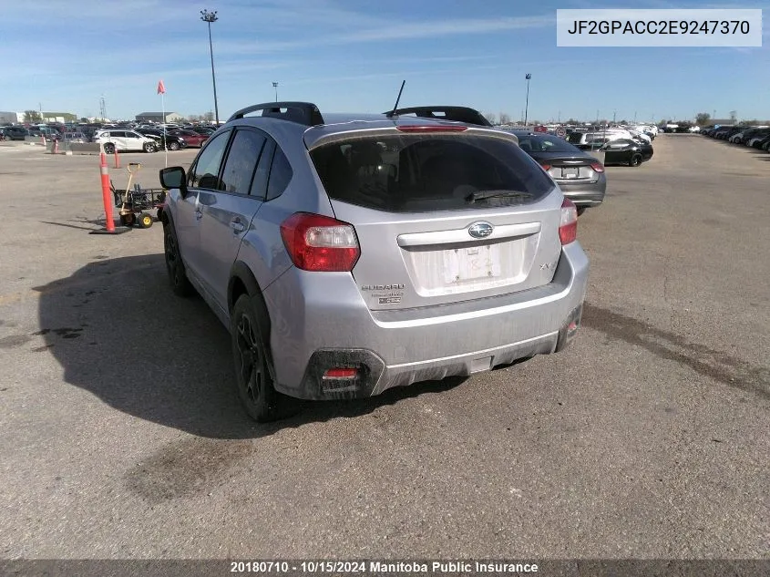 2014 Subaru Xv Crosstrek Touring VIN: JF2GPACC2E9247370 Lot: 20180710