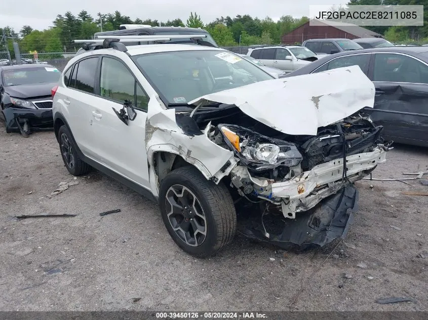 2014 Subaru Xv Crosstrek 2.0I Premium VIN: JF2GPACC2E8211085 Lot: 39450126