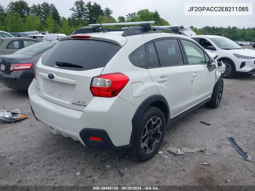 2014 Subaru Xv Crosstrek 2.0I Premium VIN: JF2GPACC2E8211085 Lot: 39450126