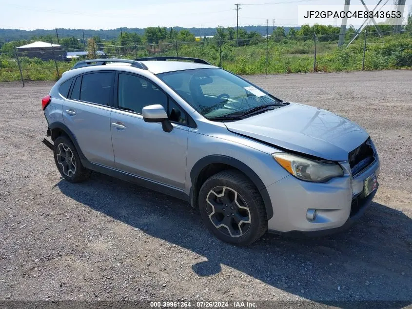 2014 Subaru Xv Crosstrek 2.0I Premium VIN: JF2GPACC4E8343653 Lot: 39961264