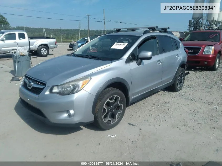 2014 Subaru Xv Crosstrek 2.0I Limited VIN: JF2GPAGC5E8308341 Lot: 40098577