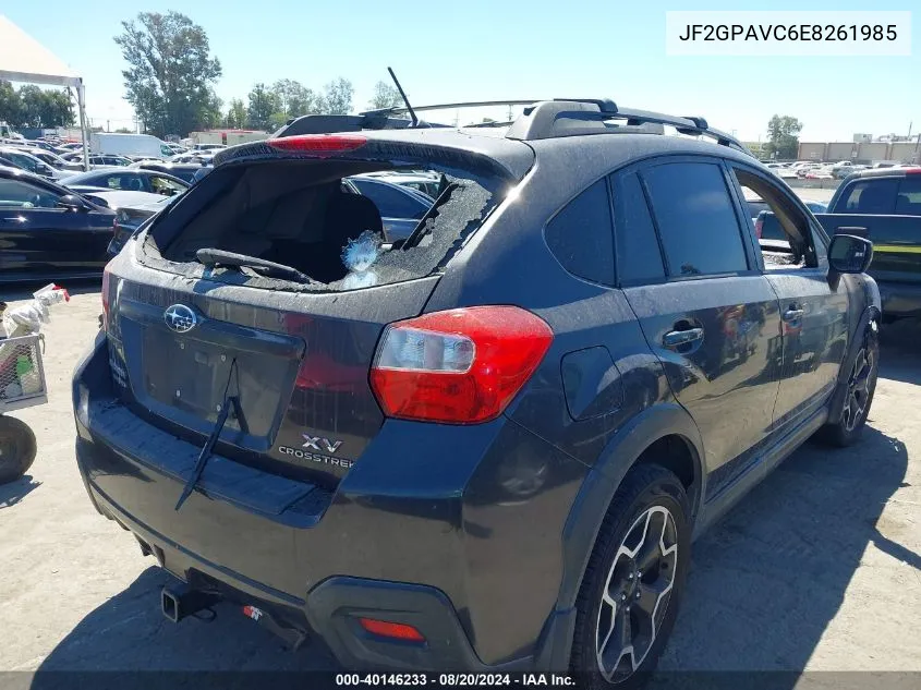 JF2GPAVC6E8261985 2014 Subaru Xv Crosstrek 2.0I Premium