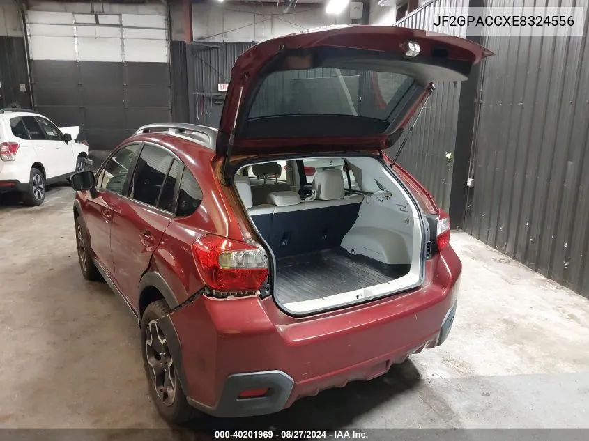 2014 Subaru Xv Crosstrek 2.0I Premium VIN: JF2GPACCXE8324556 Lot: 40201969