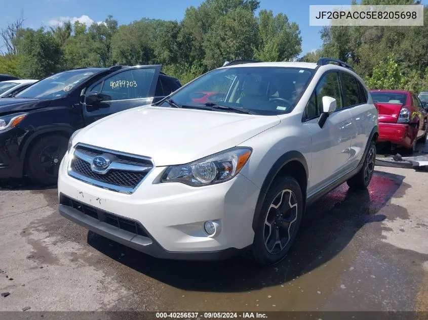 2014 Subaru Xv Crosstrek 2.0I Premium VIN: JF2GPACC5E8205698 Lot: 40256537