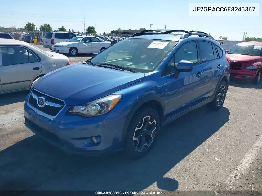 2014 Subaru Xv Crosstrek 2.0I Premium VIN: JF2GPACC6E8245367 Lot: 40268315