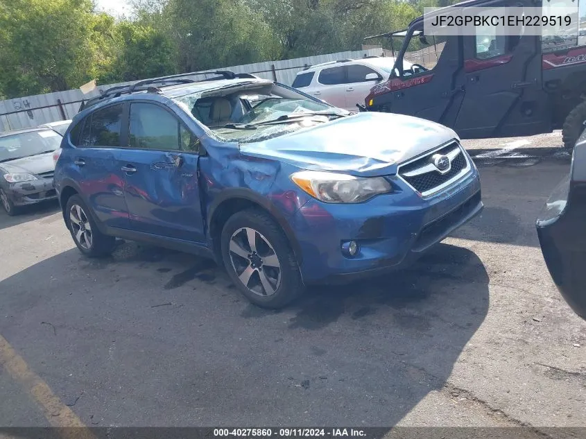 JF2GPBKC1EH229519 2014 Subaru Xv Crosstrek Hybrid 2.0I Touring