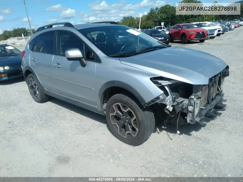 2014 Subaru Xv Crosstrek 2.0I Limited VIN: JF2GPAKC2E8278898 Lot: 40276505