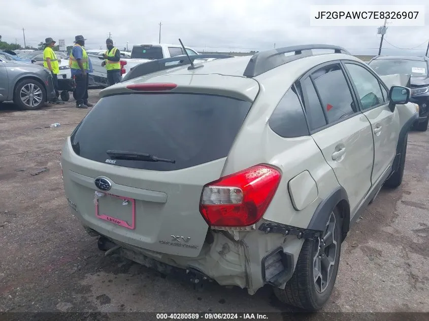 2014 Subaru Xv Crosstrek 2.0I Premium VIN: JF2GPAWC7E8326907 Lot: 40280589