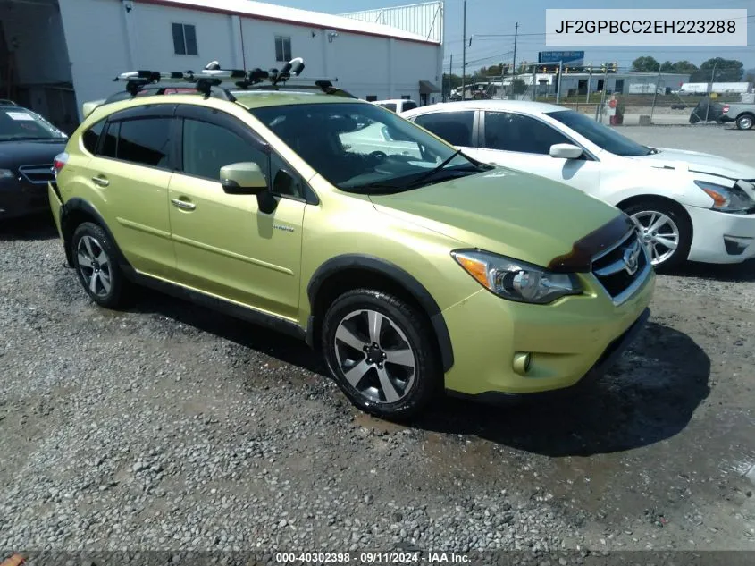 JF2GPBCC2EH223288 2014 Subaru Xv Crosstrek Hybrid 2.0I