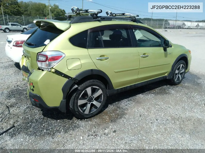 JF2GPBCC2EH223288 2014 Subaru Xv Crosstrek Hybrid 2.0I