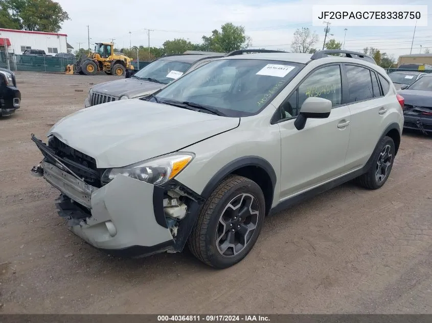 2014 Subaru Xv Crosstrek 2.0I Limited VIN: JF2GPAGC7E8338750 Lot: 40364811