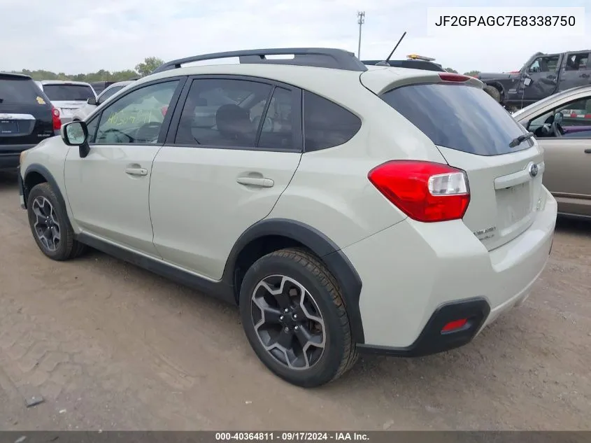 2014 Subaru Xv Crosstrek 2.0I Limited VIN: JF2GPAGC7E8338750 Lot: 40364811