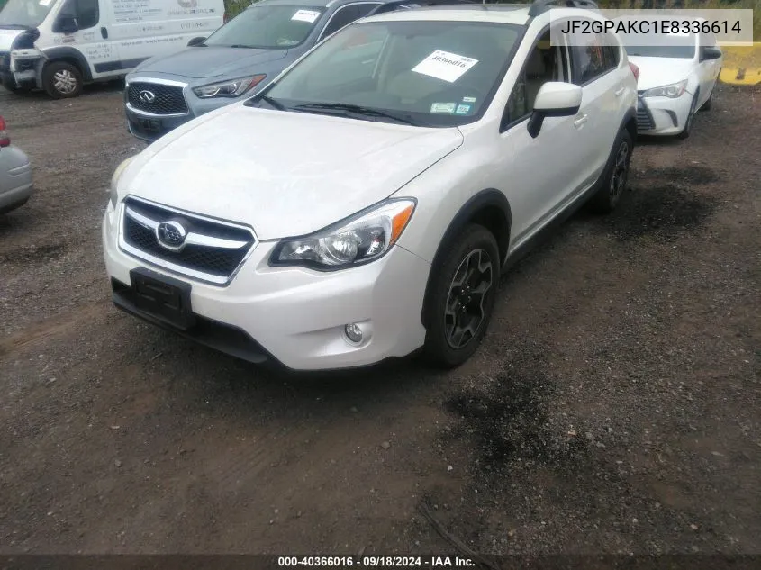 2014 Subaru Xv Crosstrek 2.0I Limited VIN: JF2GPAKC1E8336614 Lot: 40366016