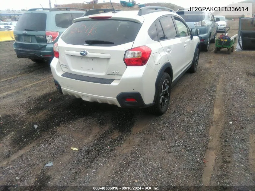 2014 Subaru Xv Crosstrek 2.0I Limited VIN: JF2GPAKC1E8336614 Lot: 40366016