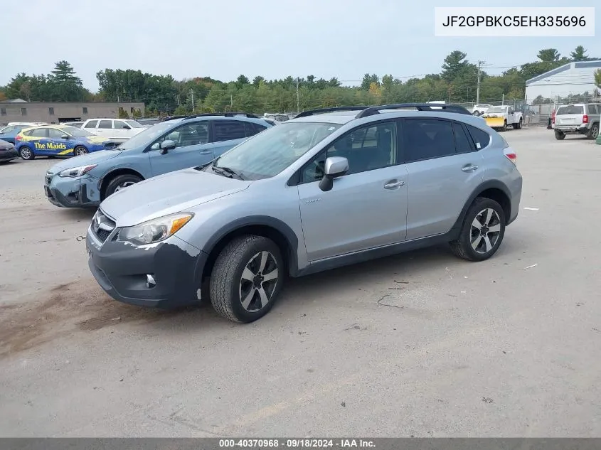 2014 Subaru Xv Crosstrek Hybrid 2.0I Touring VIN: JF2GPBKC5EH335696 Lot: 40370968