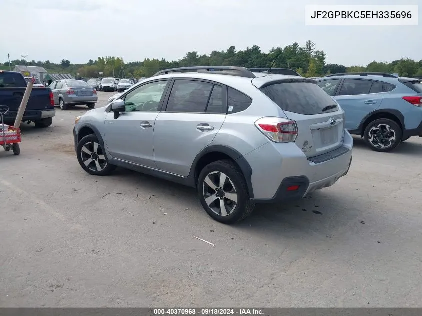 2014 Subaru Xv Crosstrek Hybrid 2.0I Touring VIN: JF2GPBKC5EH335696 Lot: 40370968