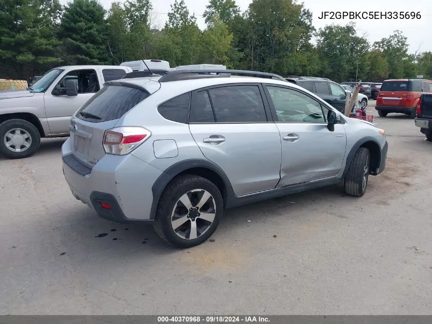 2014 Subaru Xv Crosstrek Hybrid 2.0I Touring VIN: JF2GPBKC5EH335696 Lot: 40370968