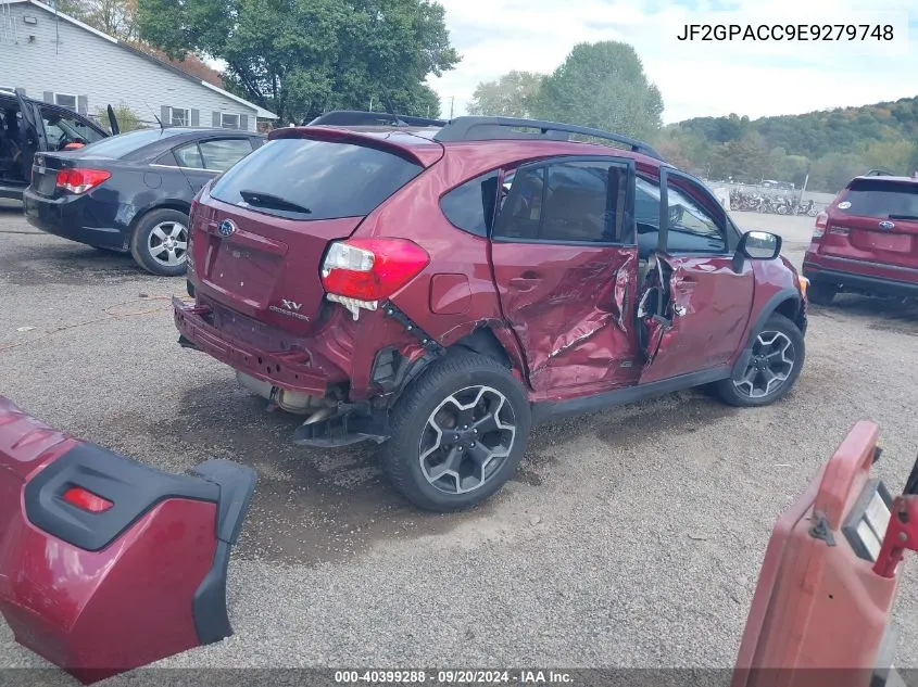 2014 Subaru Xv Crosstrek 2.0I Premium VIN: JF2GPACC9E9279748 Lot: 40399288