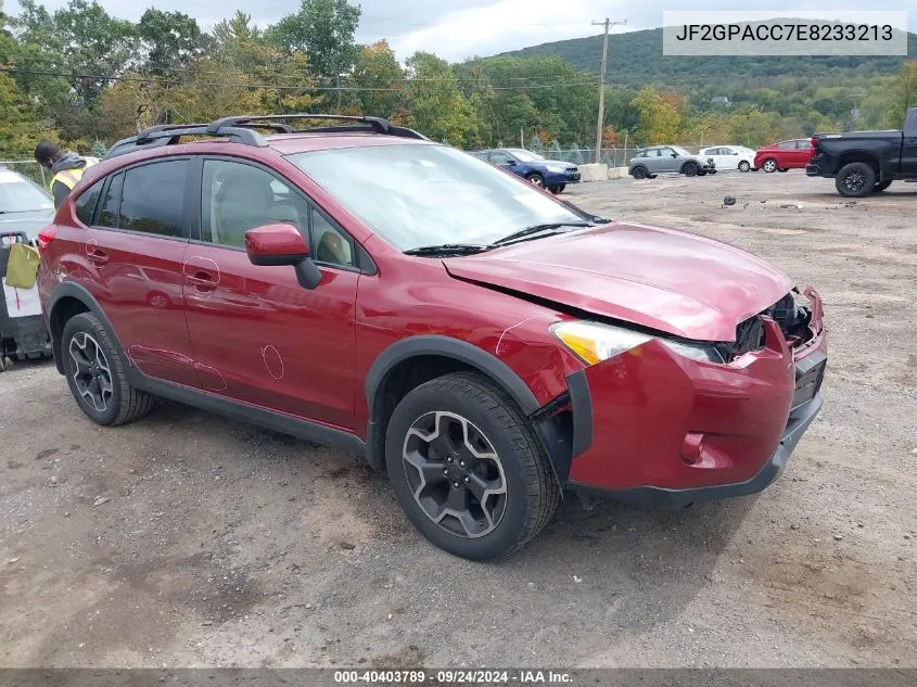 2014 Subaru Xv Crosstrek 2.0I Premium VIN: JF2GPACC7E8233213 Lot: 40403789