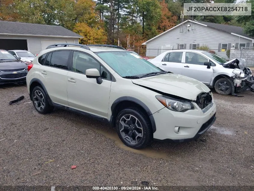 2014 Subaru Xv Crosstrek 2.0I Premium VIN: JF2GPACCXE8254718 Lot: 40420330