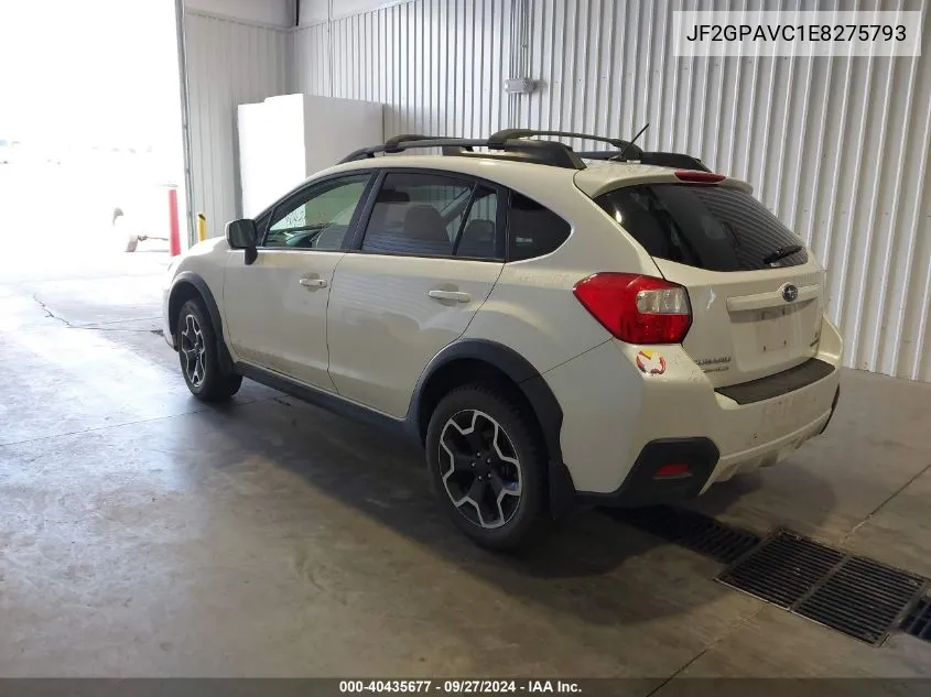 2014 Subaru Xv Crosstrek 2.0I Premium VIN: JF2GPAVC1E8275793 Lot: 40435677