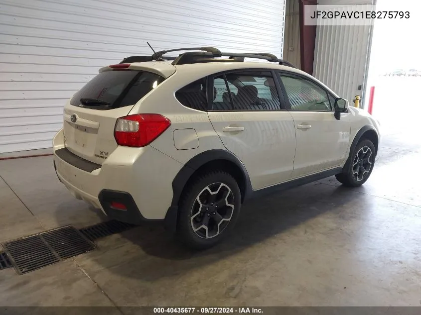 2014 Subaru Xv Crosstrek 2.0I Premium VIN: JF2GPAVC1E8275793 Lot: 40435677