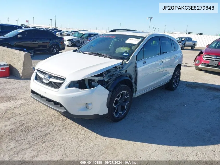 2014 Subaru Xv Crosstrek 2.0I Limited VIN: JF2GPAKC3E8279848 Lot: 40440988