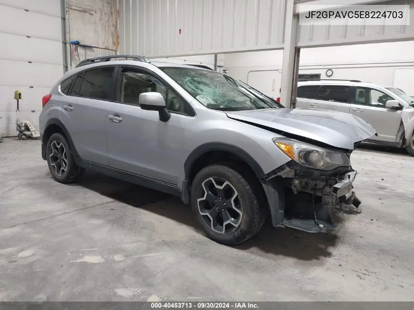 2014 Subaru Xv Crosstrek 2.0I Premium VIN: JF2GPAVC5E8224703 Lot: 40453713