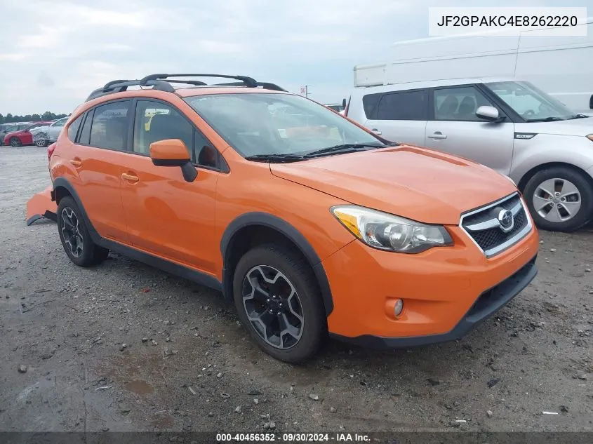 2014 Subaru Xv Crosstrek 2.0I Limited VIN: JF2GPAKC4E8262220 Lot: 40456352