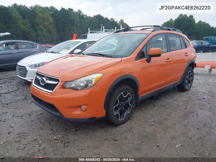 2014 Subaru Xv Crosstrek 2.0I Limited VIN: JF2GPAKC4E8262220 Lot: 40456352