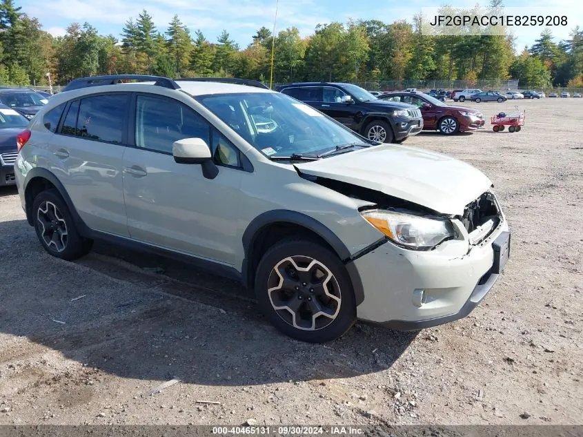 2014 Subaru Xv Crosstrek 2.0 Premium VIN: JF2GPACC1E8259208 Lot: 40465131