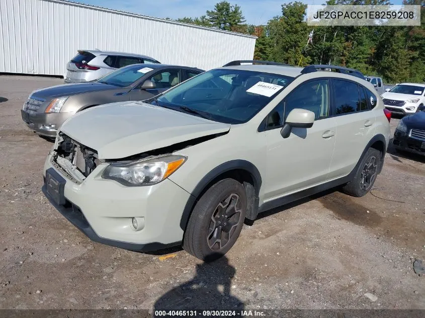 2014 Subaru Xv Crosstrek 2.0 Premium VIN: JF2GPACC1E8259208 Lot: 40465131