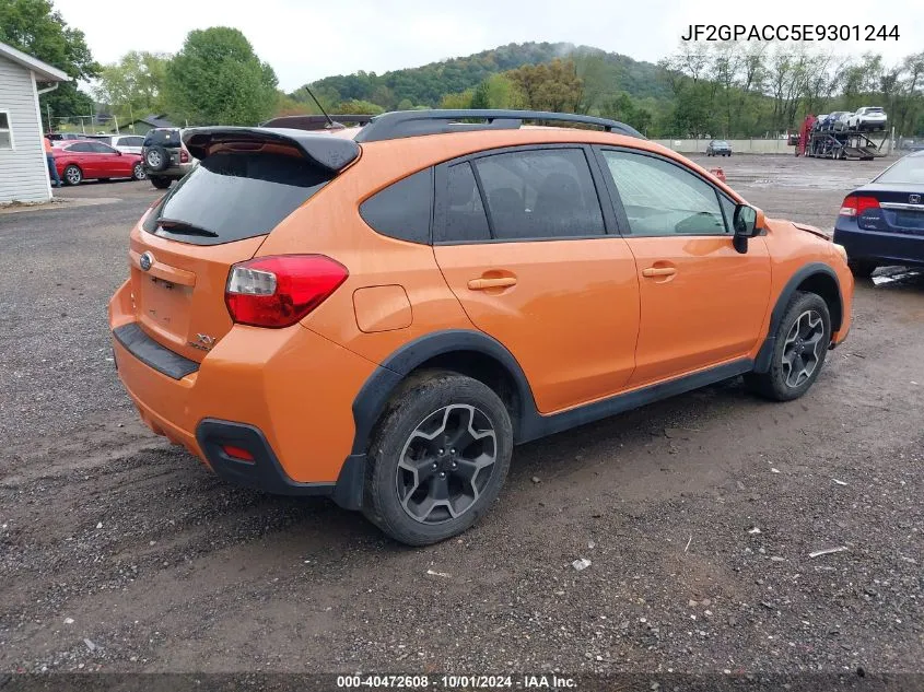 2014 Subaru Xv Crosstrek 2.0 Premium VIN: JF2GPACC5E9301244 Lot: 40472608