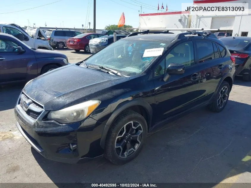 2014 Subaru Xv Crosstrek 2.0I Premium VIN: JF2GPACC7E8313093 Lot: 40492595