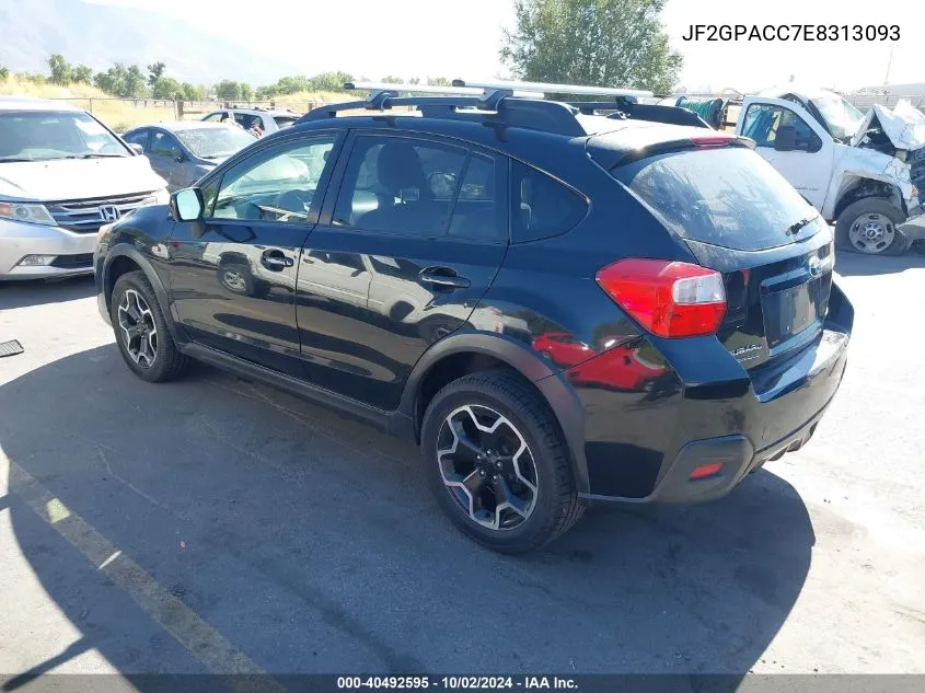 2014 Subaru Xv Crosstrek 2.0I Premium VIN: JF2GPACC7E8313093 Lot: 40492595