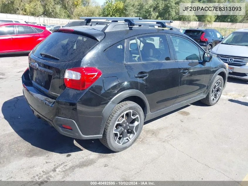 2014 Subaru Xv Crosstrek 2.0I Premium VIN: JF2GPACC7E8313093 Lot: 40492595