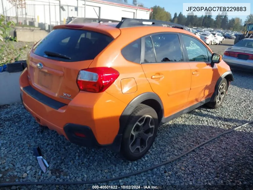 2014 Subaru Xv Crosstrek 2.0I Limited VIN: JF2GPAGC7E8229883 Lot: 40501622