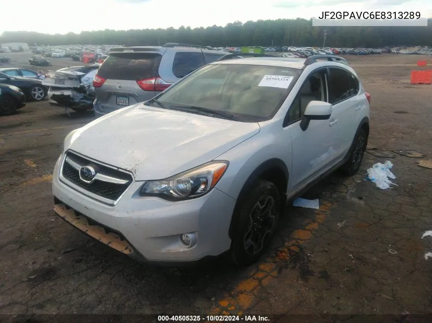 2014 Subaru Xv Crosstrek 2.0I Premium VIN: JF2GPAVC6E8313289 Lot: 40505325