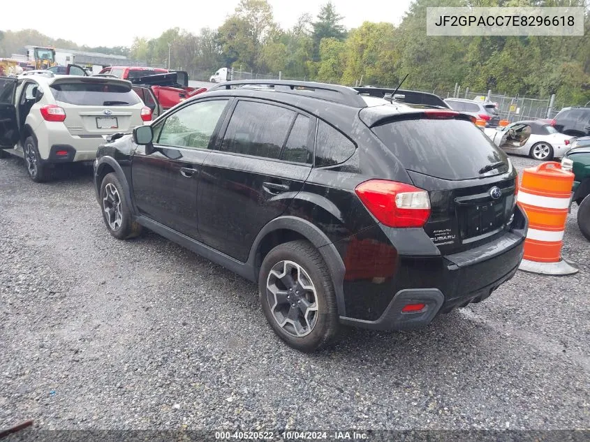 2014 Subaru Xv Crosstrek 2.0I Premium VIN: JF2GPACC7E8296618 Lot: 40520522