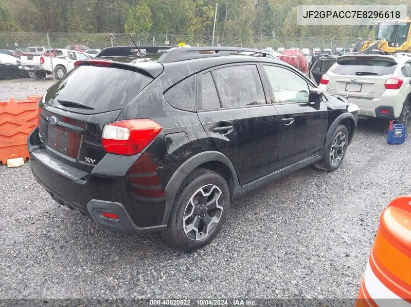 2014 Subaru Xv Crosstrek 2.0I Premium VIN: JF2GPACC7E8296618 Lot: 40520522