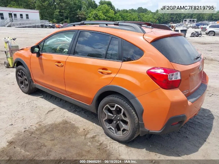 2015 Subaru Xv Crosstrek 2.0I Limited VIN: JF2GPAMC7F8219795 Lot: 39685291