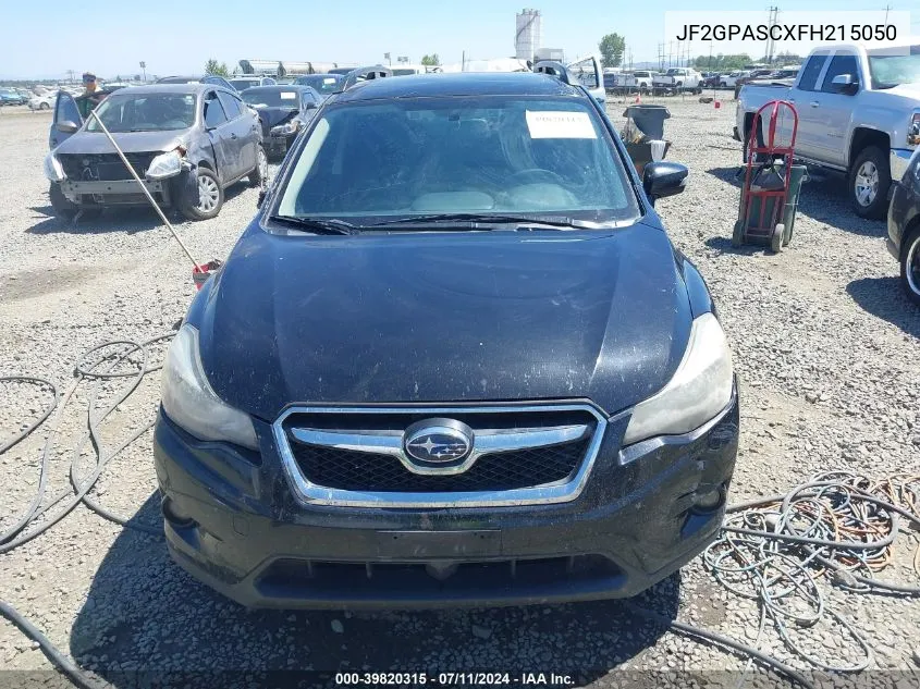 2015 Subaru Xv Crosstrek 2.0I Limited VIN: JF2GPASCXFH215050 Lot: 39820315