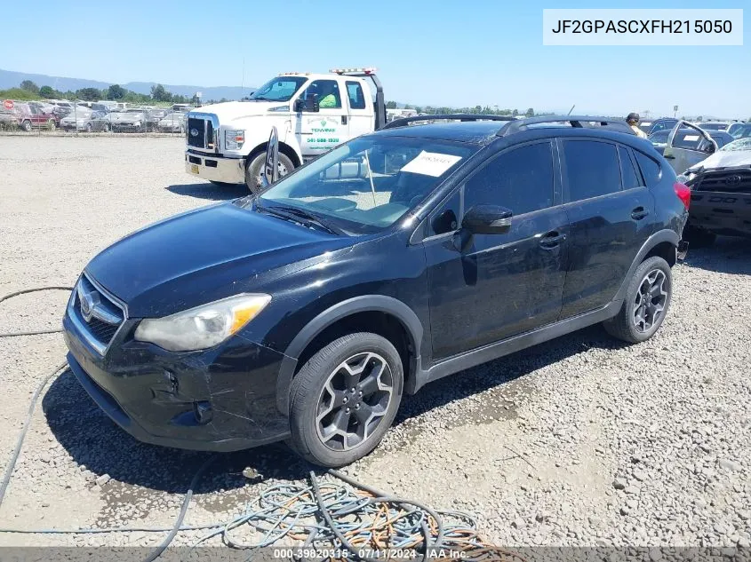 2015 Subaru Xv Crosstrek 2.0I Limited VIN: JF2GPASCXFH215050 Lot: 39820315