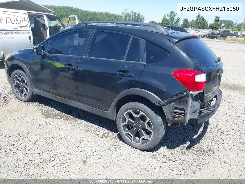 2015 Subaru Xv Crosstrek 2.0I Limited VIN: JF2GPASCXFH215050 Lot: 39820315