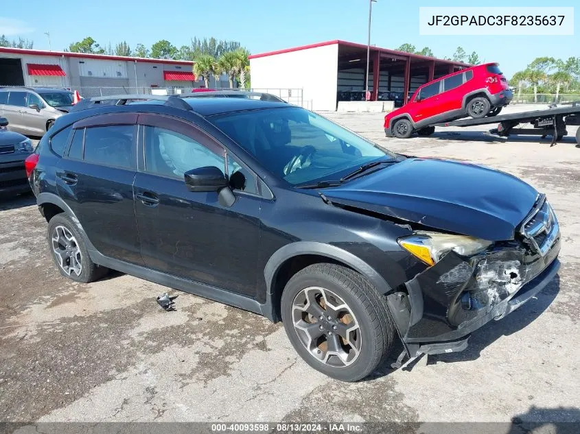 2015 Subaru Xv Crosstrek 2.0I Premium VIN: JF2GPADC3F8235637 Lot: 40093598