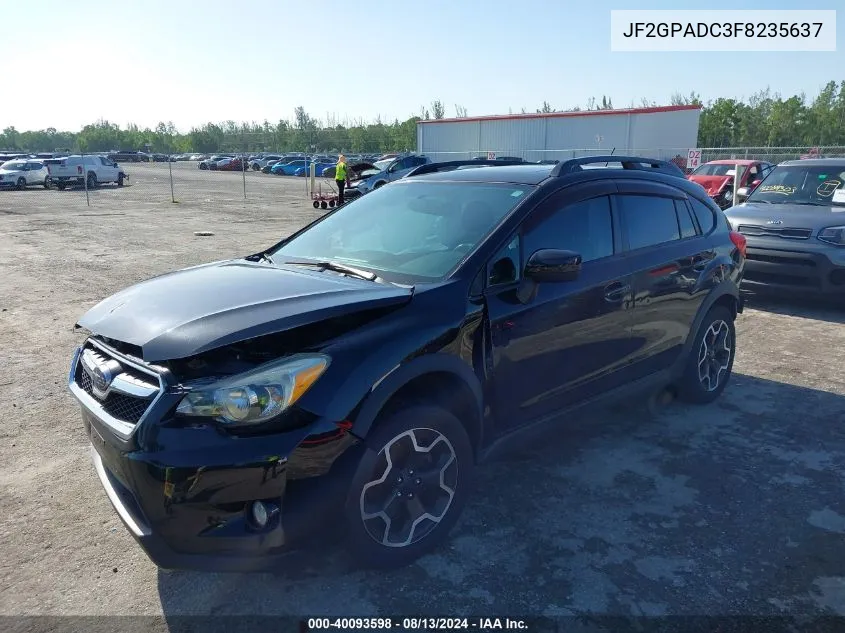 2015 Subaru Xv Crosstrek 2.0I Premium VIN: JF2GPADC3F8235637 Lot: 40093598